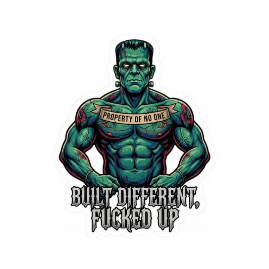 "Built Different" Sticker — Main