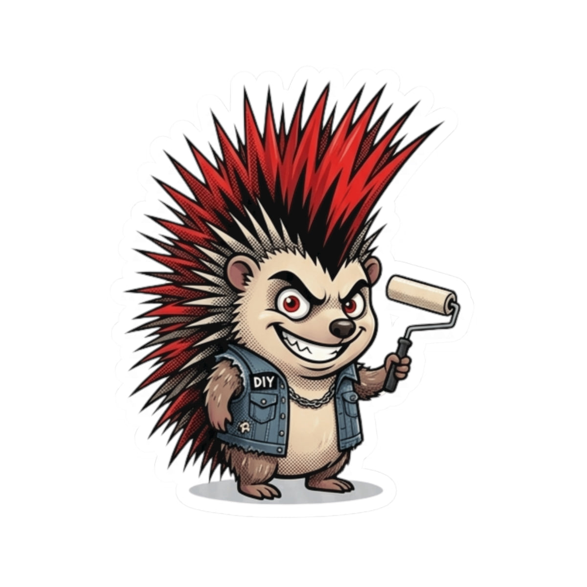 "Punkupine" Sticker — Main