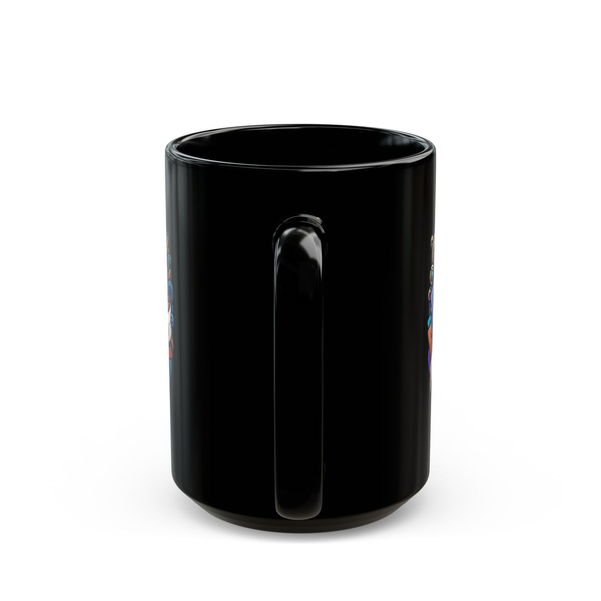 "Creativity" Black Ceramic Mug