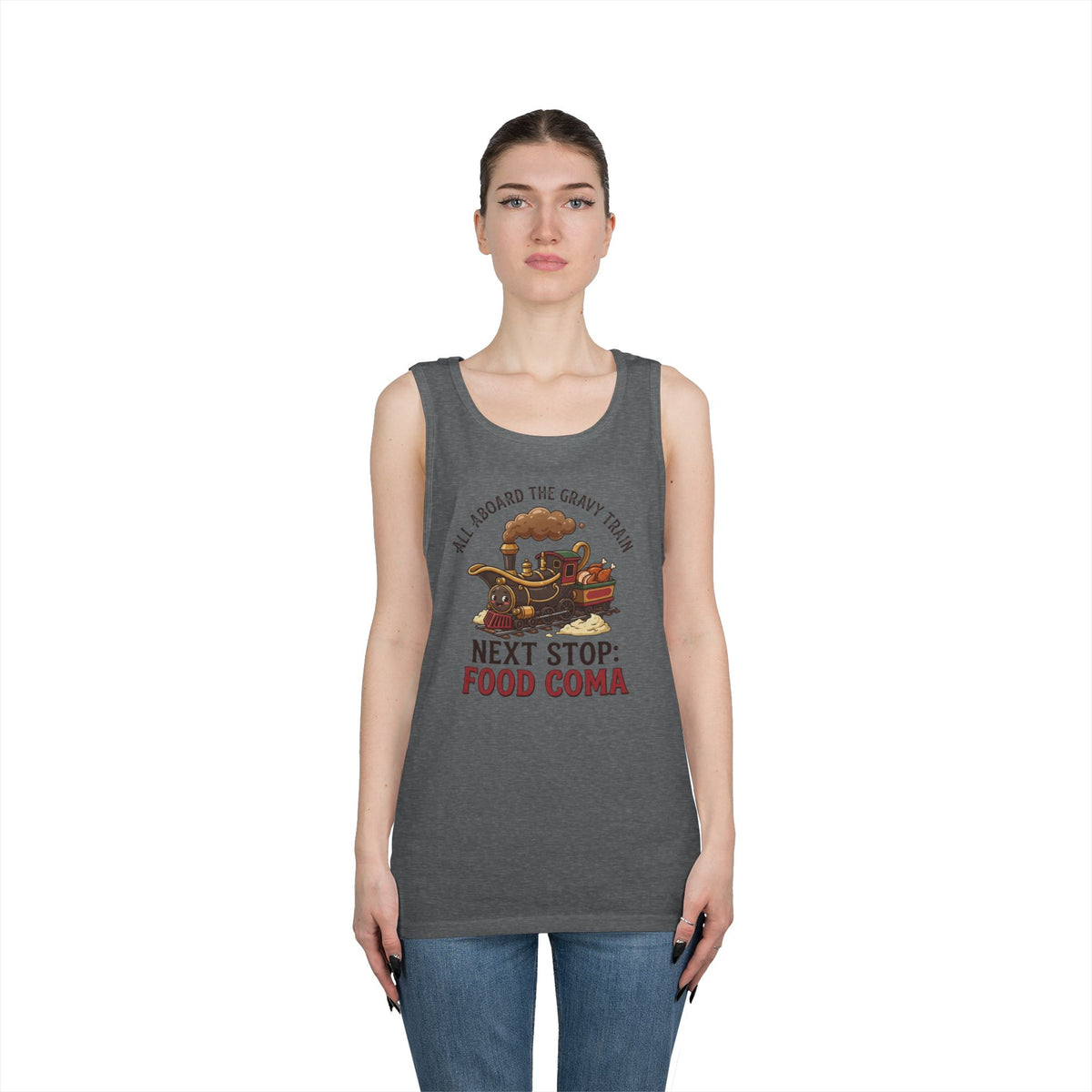 "Next Stop Food Coma" Tank Top