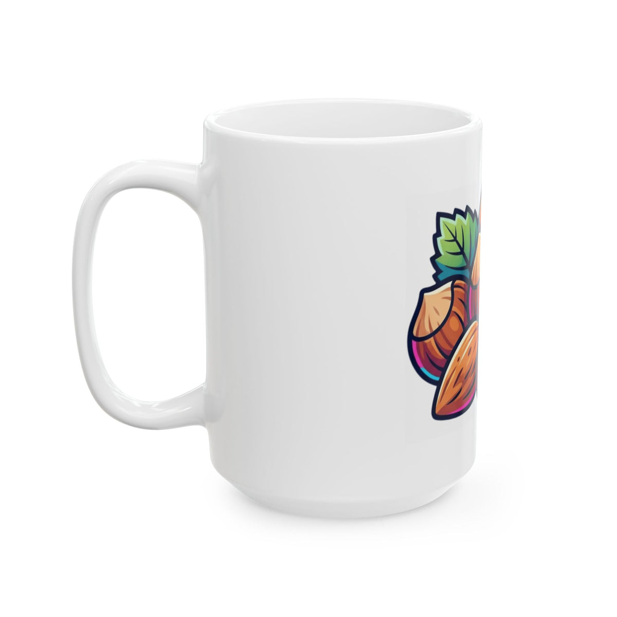 "A Little Salty, A Little Sweet" White Ceramic Mug — Graphic