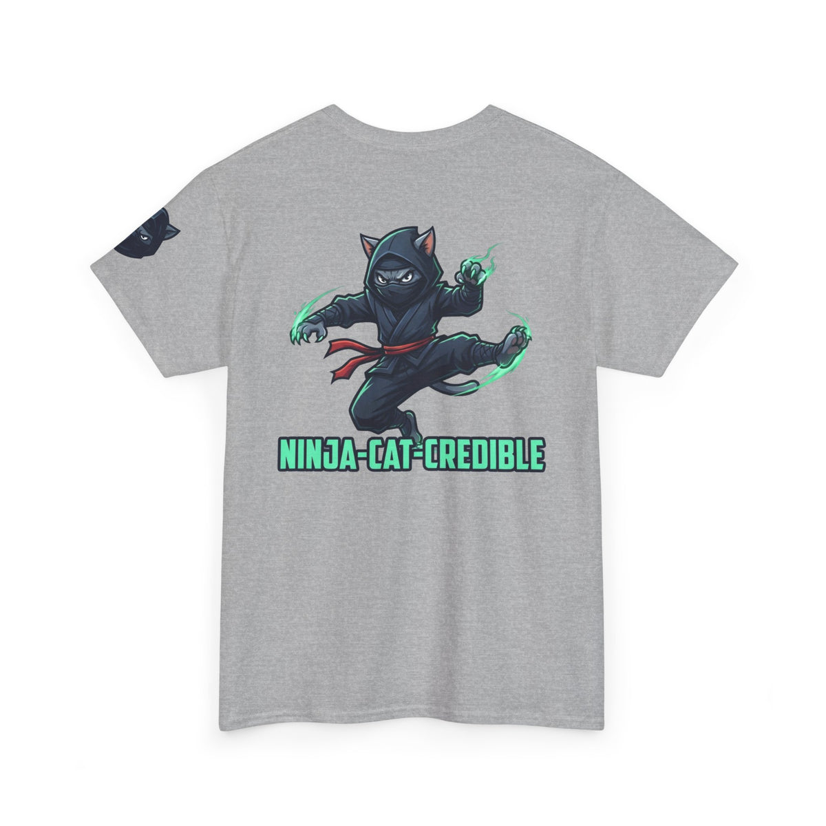 "Ninja Cat Credible" Premium Graphic Tee
