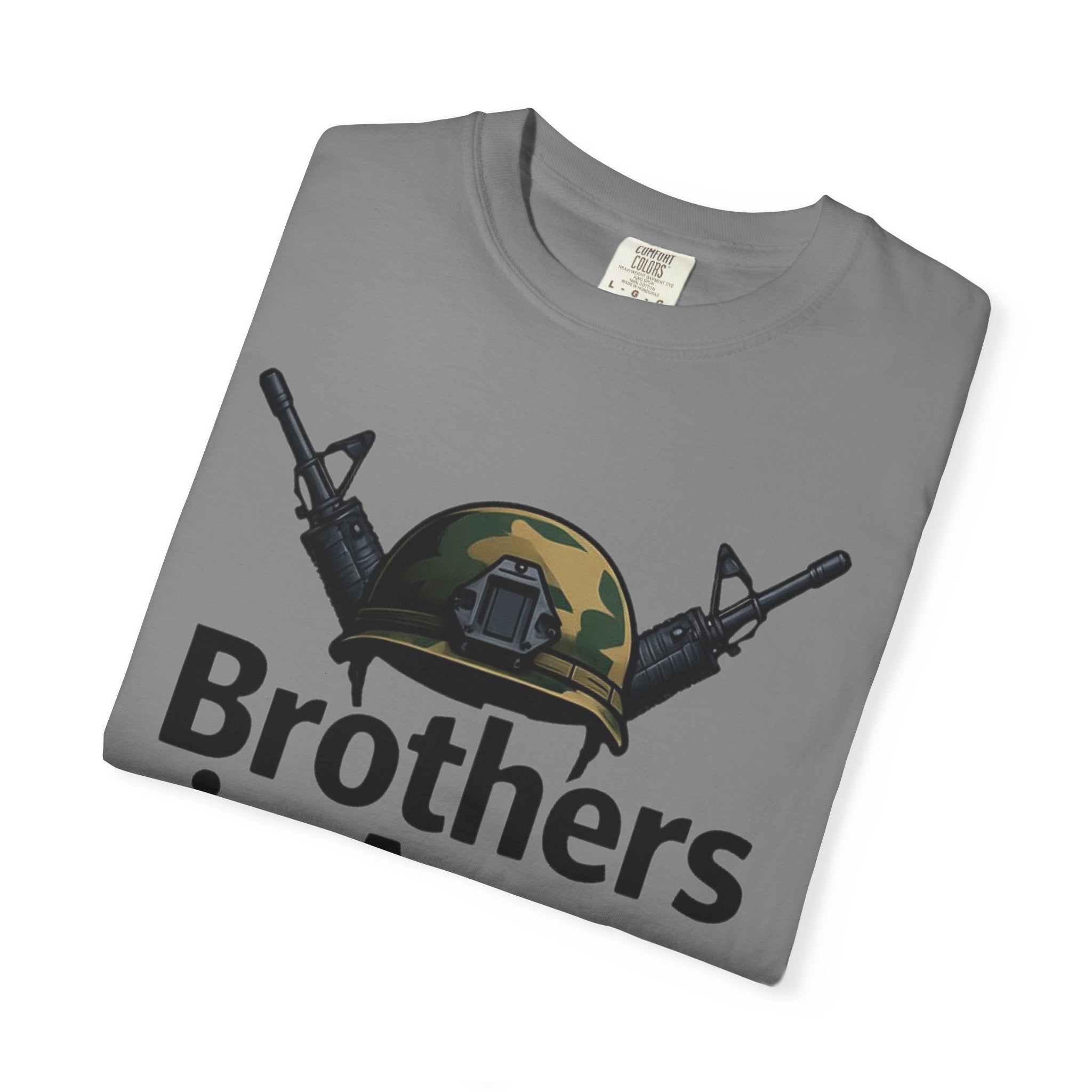 "Brothers in Arms" Unisex Garment-Dyed T-shirt