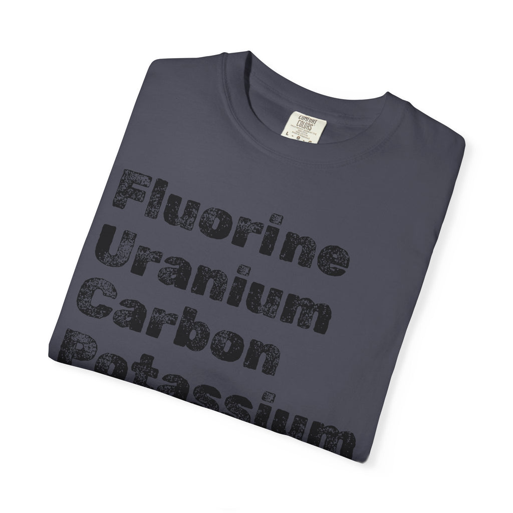 "Periodic Salt" Unisex Garment-Dyed T-shirt