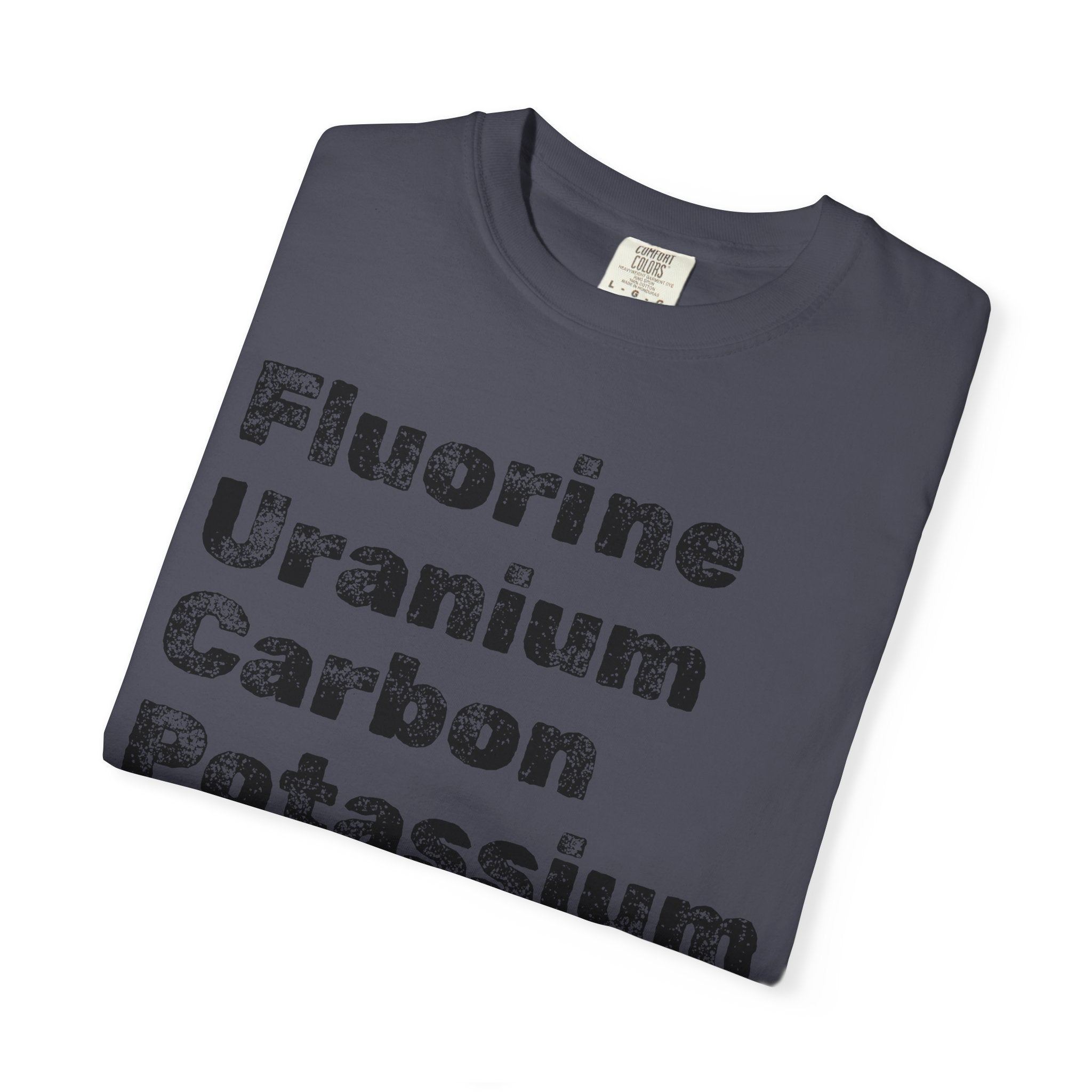 "Periodic Salt" Unisex Garment-Dyed T-shirt