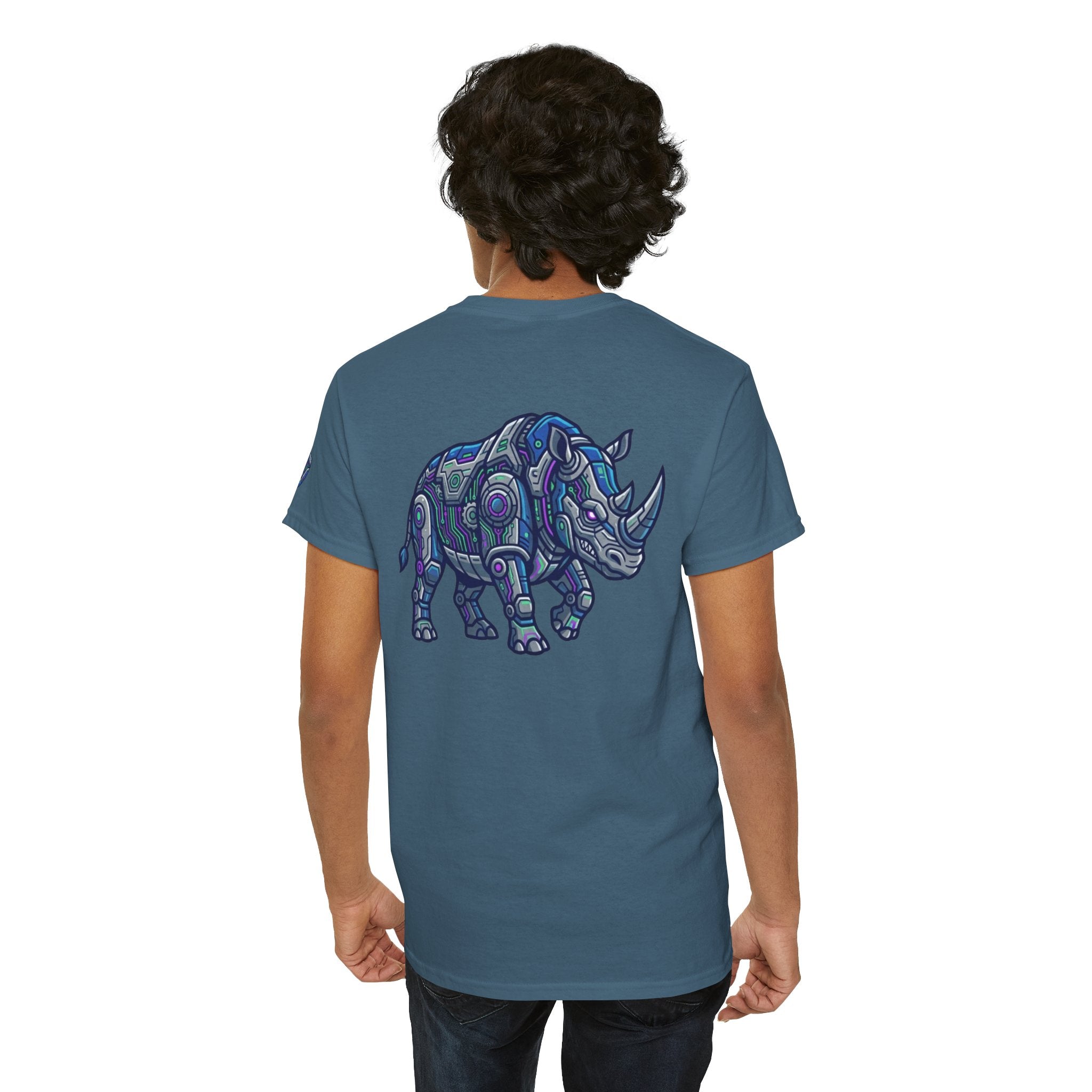 "Cyber Rhino" Premium Graphic Tee