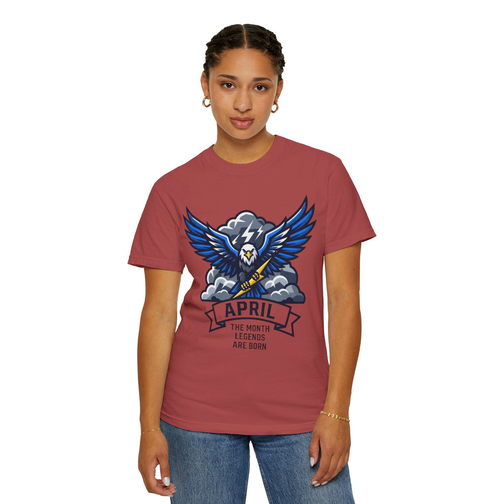 "April Legend" Unisex Garment-Dyed Tee