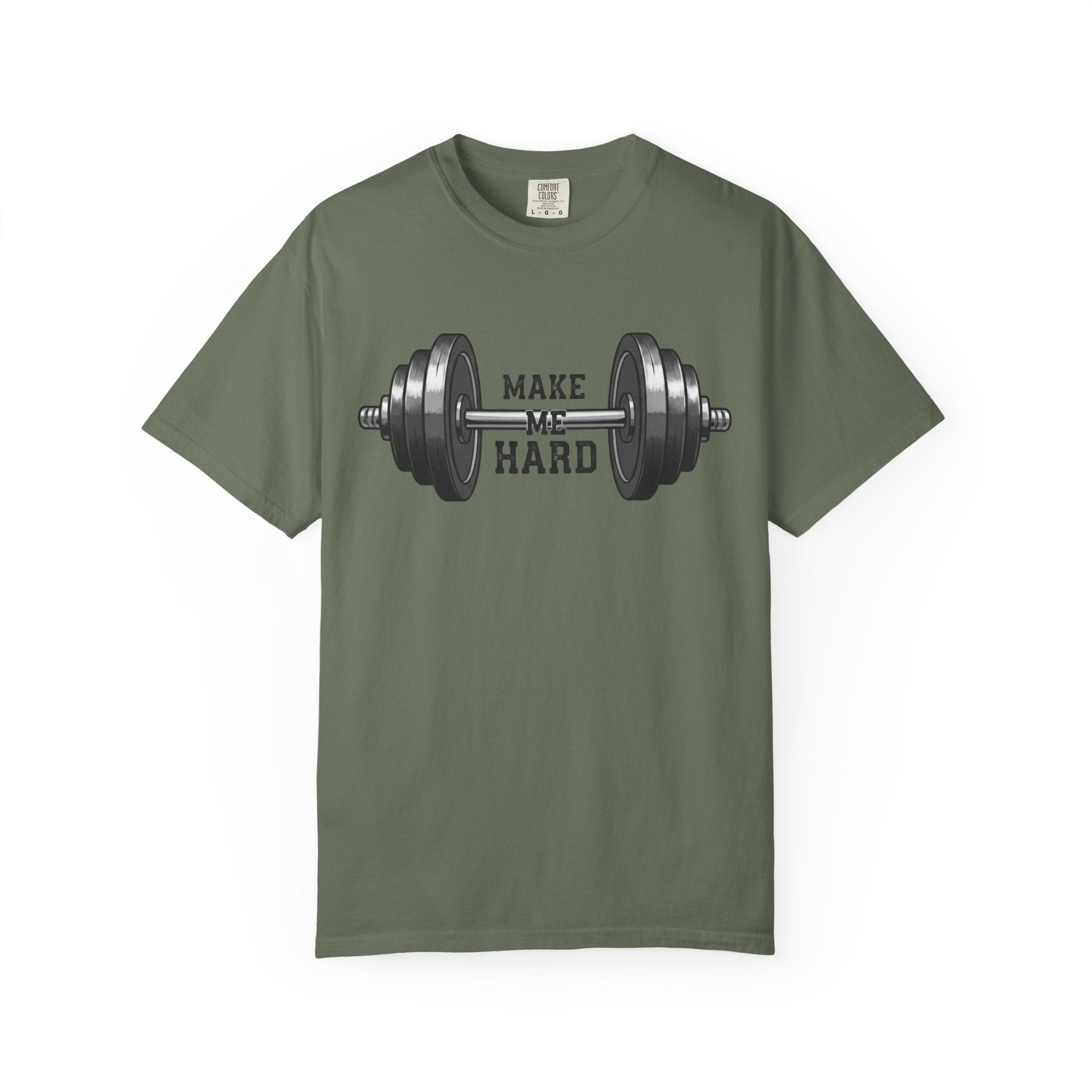 Make Me Hard - Morning Demands | Garment-Dyed Tee — AttitudeShirts