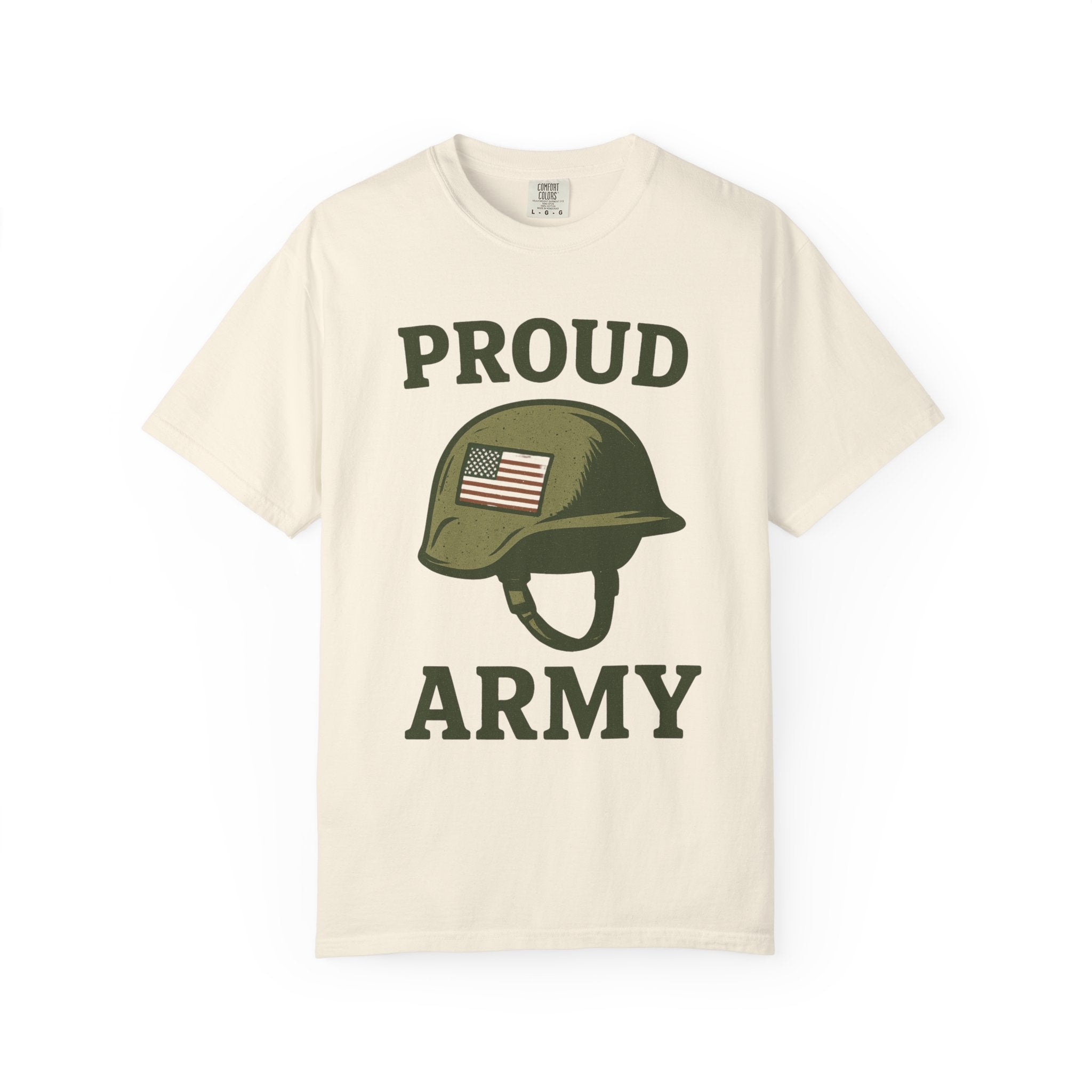 "Proud Army" Unisex Garment-Dyed T-shirt