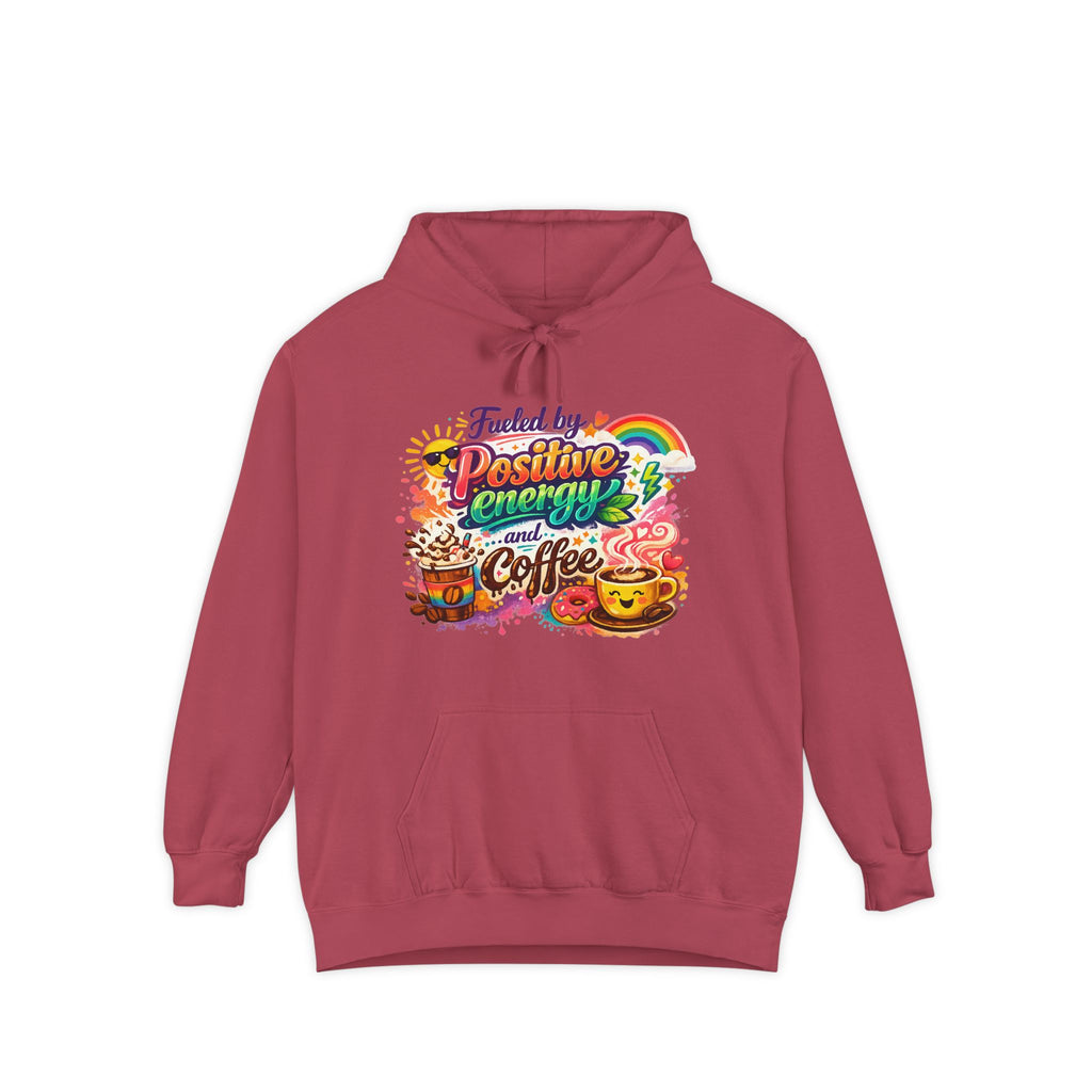 Fueled by Coffee (And Spite) | Garment-Dyed Hoodie — AttitudeShirts