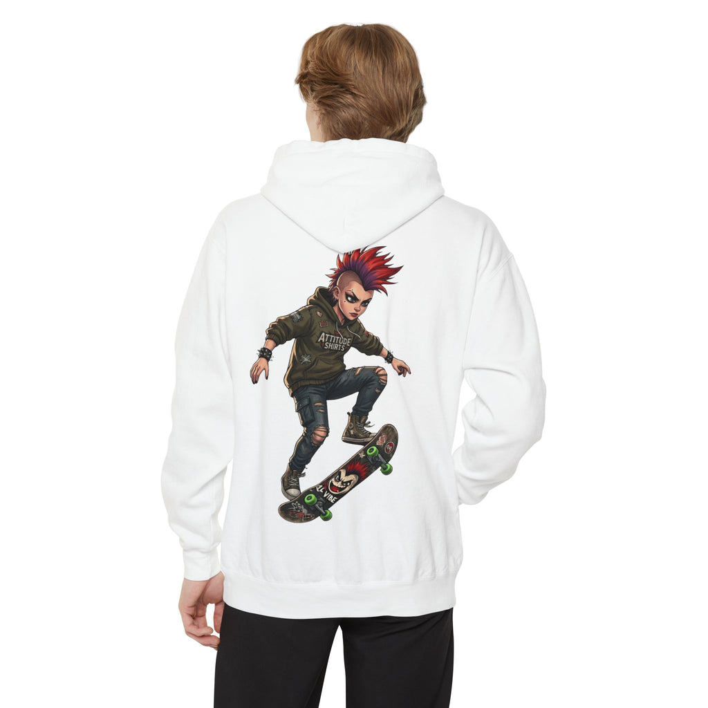 "Riot" Garment-Dyed Hoodie