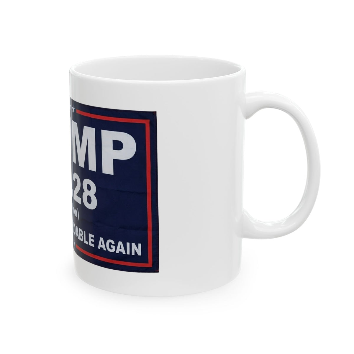 "Trump $20.28" White Ceramic Mug