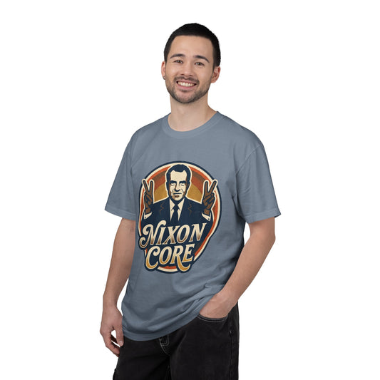 "Nixon Core" Unisex Garment-Dyed Tee