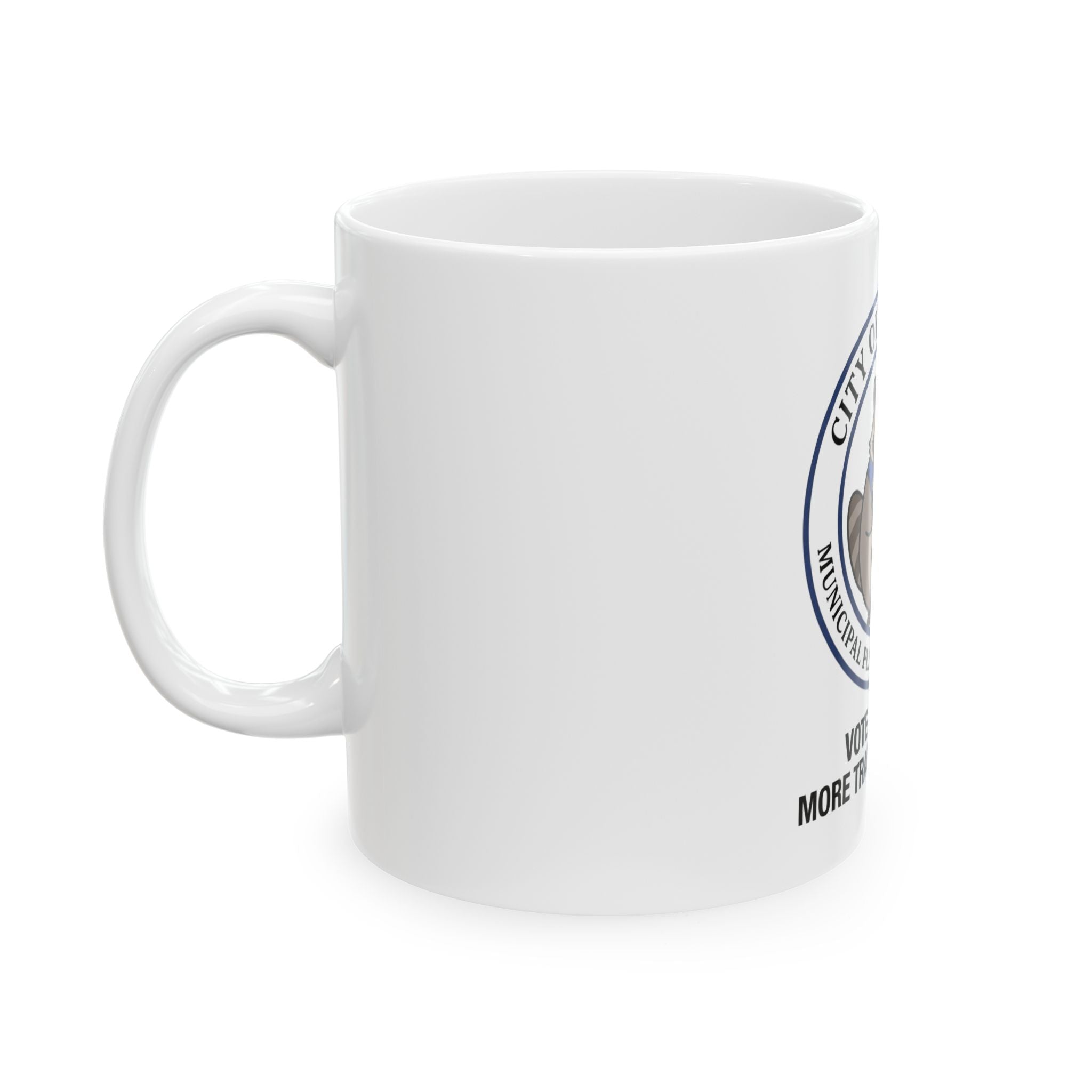"Jimothy" White Ceramic Mug