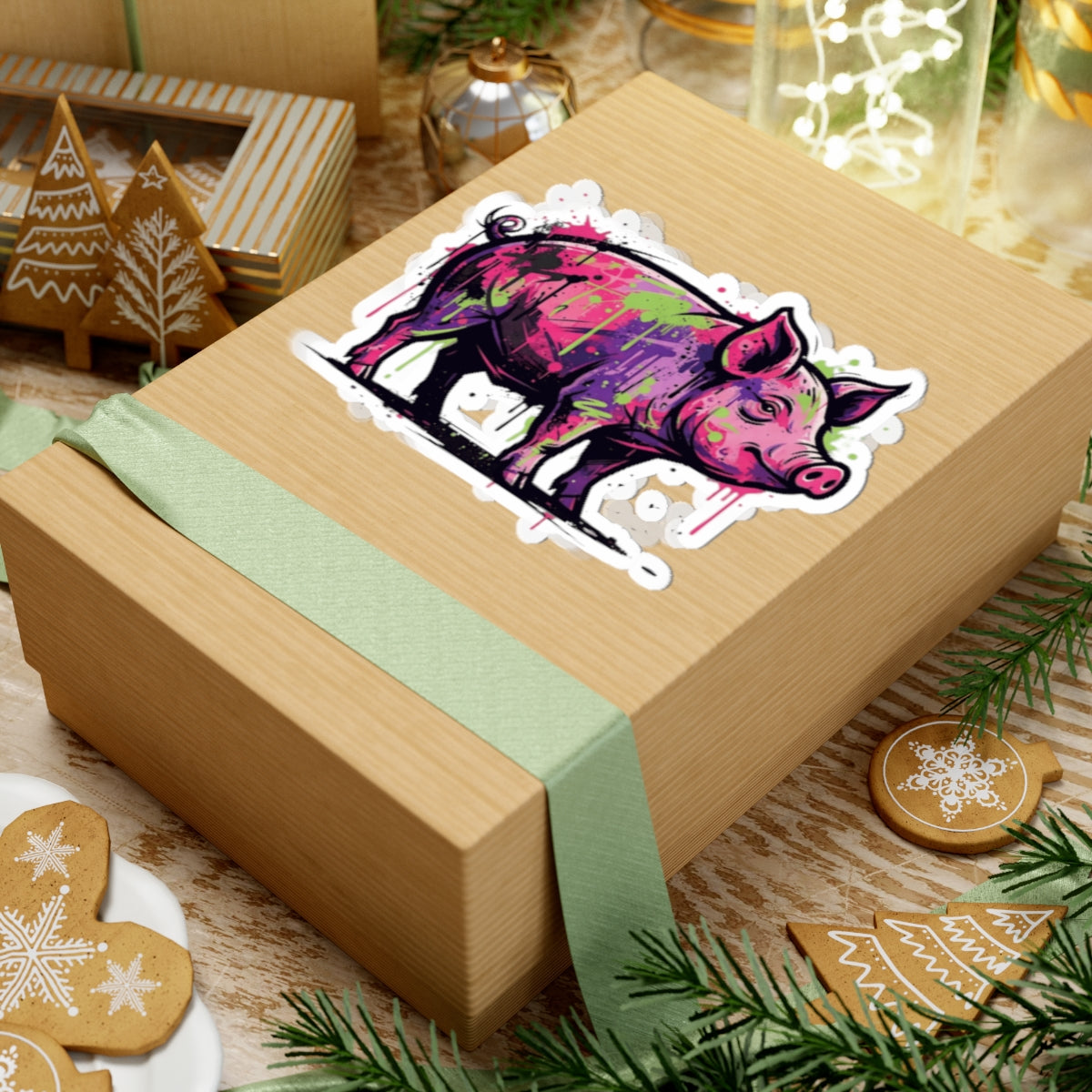 "Barnyard Pig" Sticker — Main
