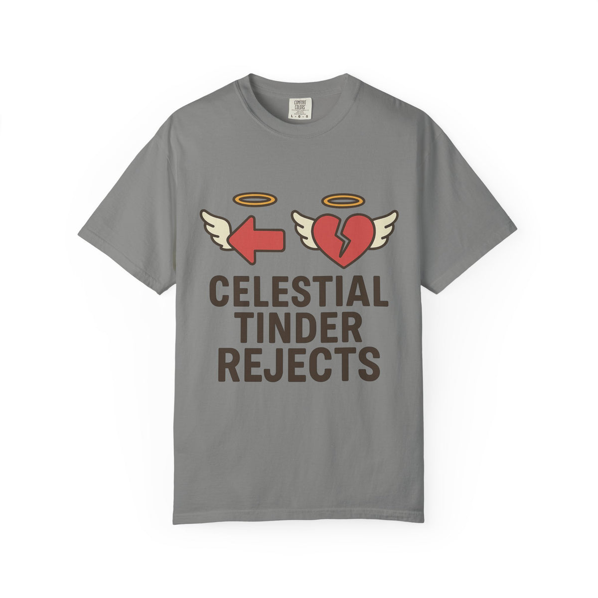 Color: Granite | Celestial Tinder Rejects Unisex Garment-Dyed T-shirt