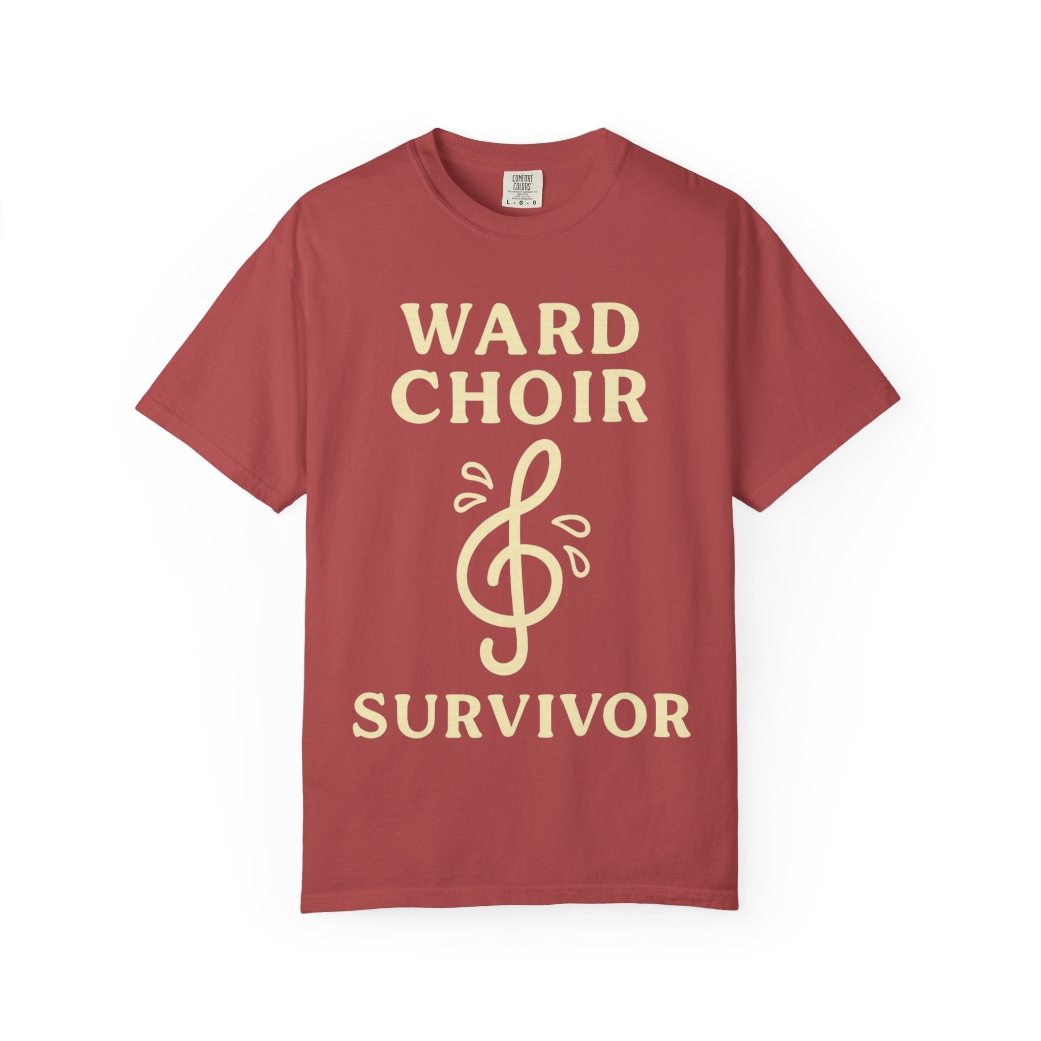 "Ward Choir Survivor" Unisex Garment-Dyed T-shirt