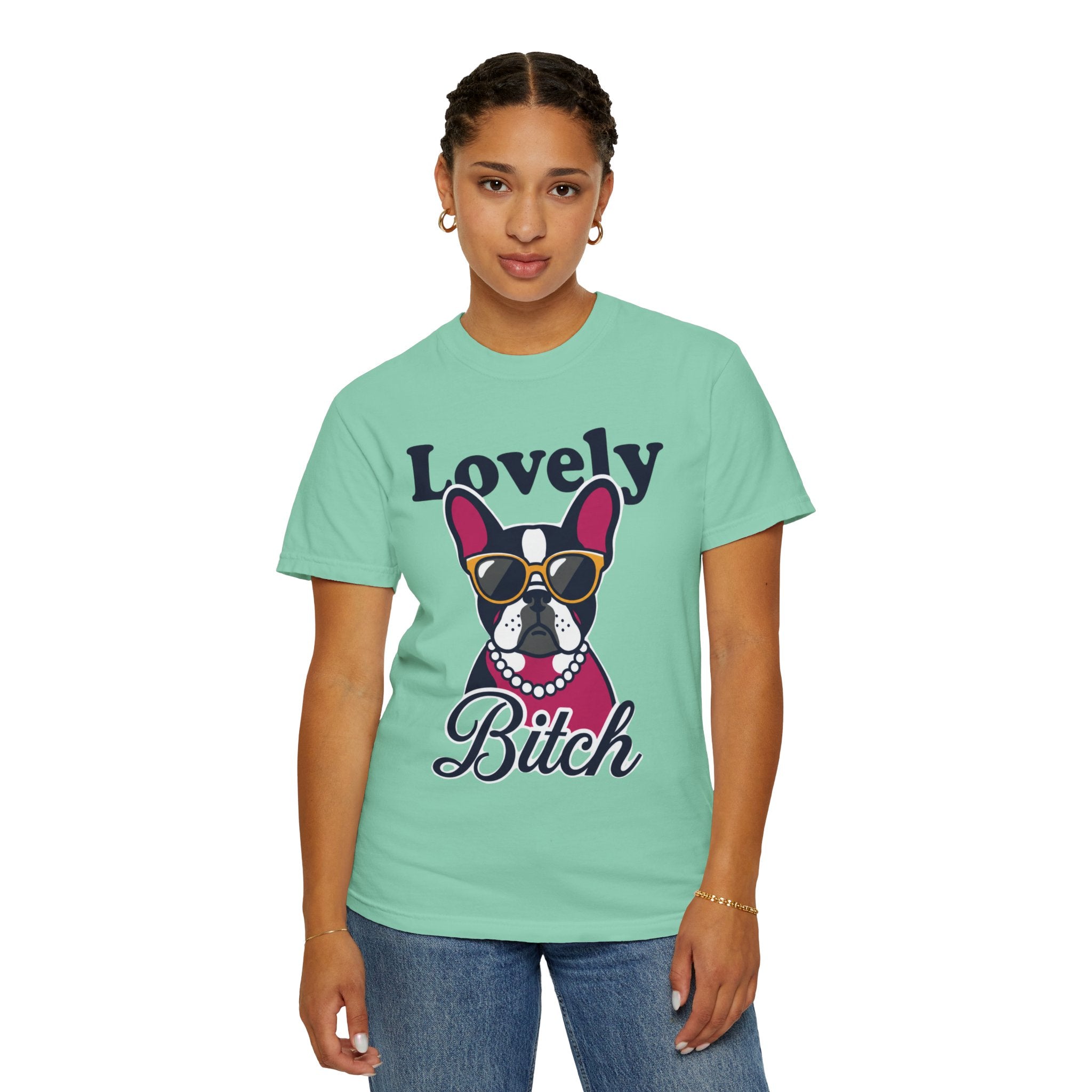 "Lovely Bitch" Unisex Garment-Dyed Tee