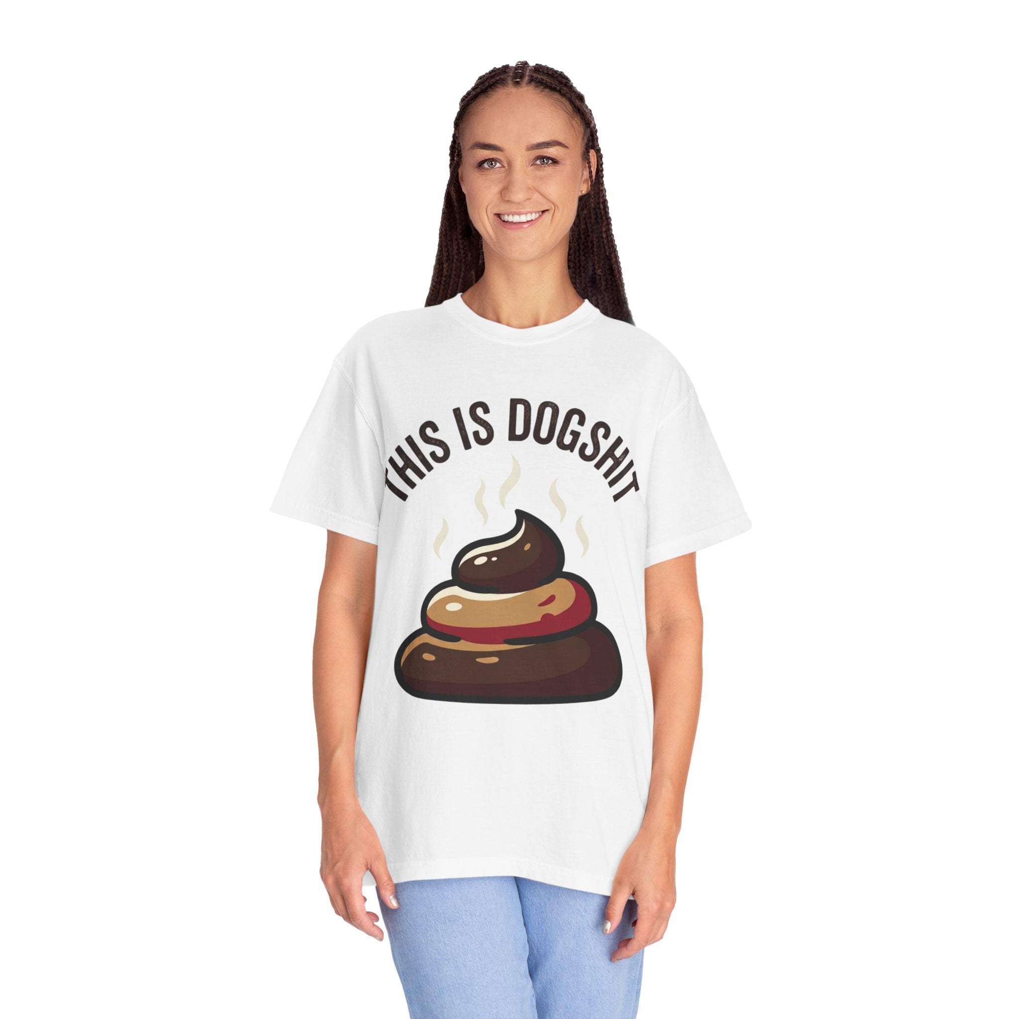 "This is Dogshit" Unisex Garment-Dyed Tee