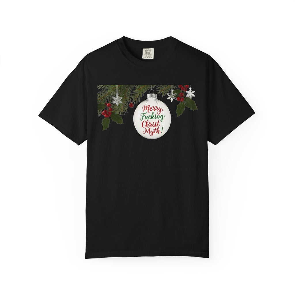 "MF Christ Myth" Unisex Garment-Dyed T-shirt
