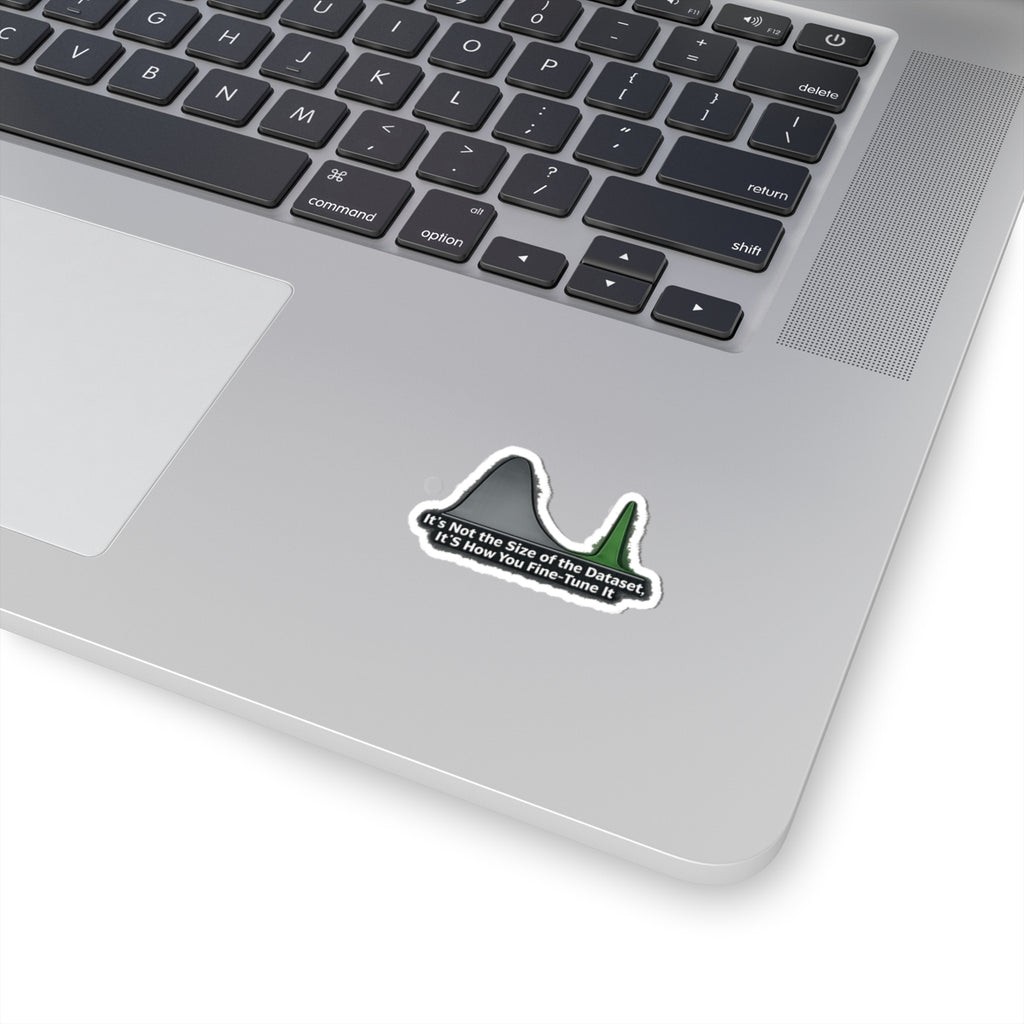 It's About the Size of Your Data Set | Kiss-Cut Sticker — AttitudeShirts