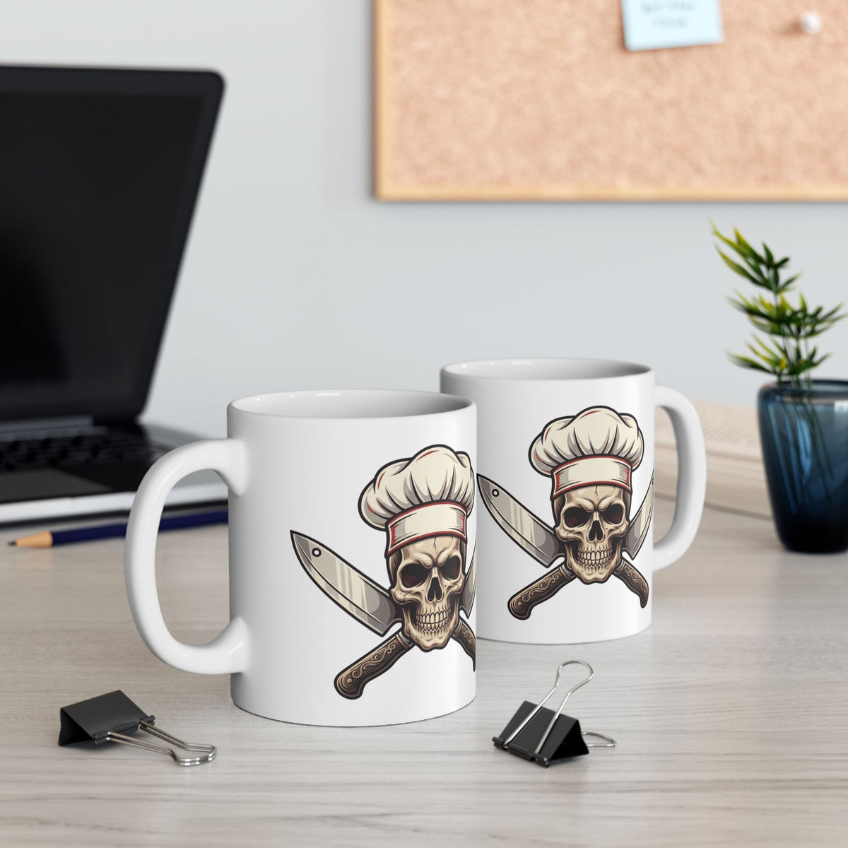 "Hell's Kitchen Literally" White Ceramic Mug — Graphic