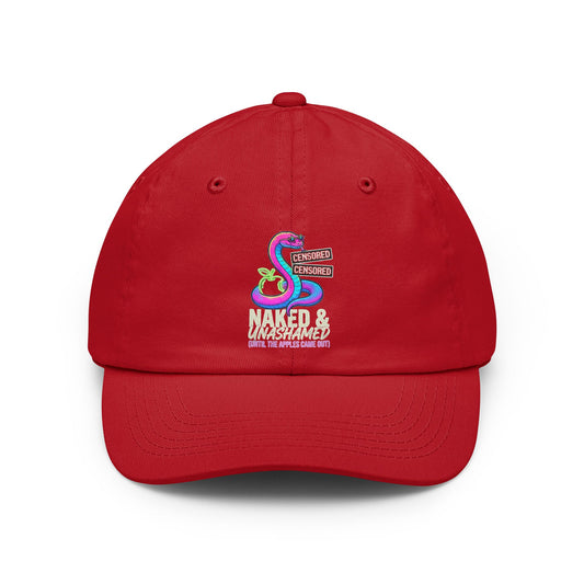 Color: Red | Good Book Series Naked & Unashamed Dad Hat