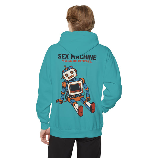 Color: Seafoam | Sex Machine Garment-Dyed Hoodie
