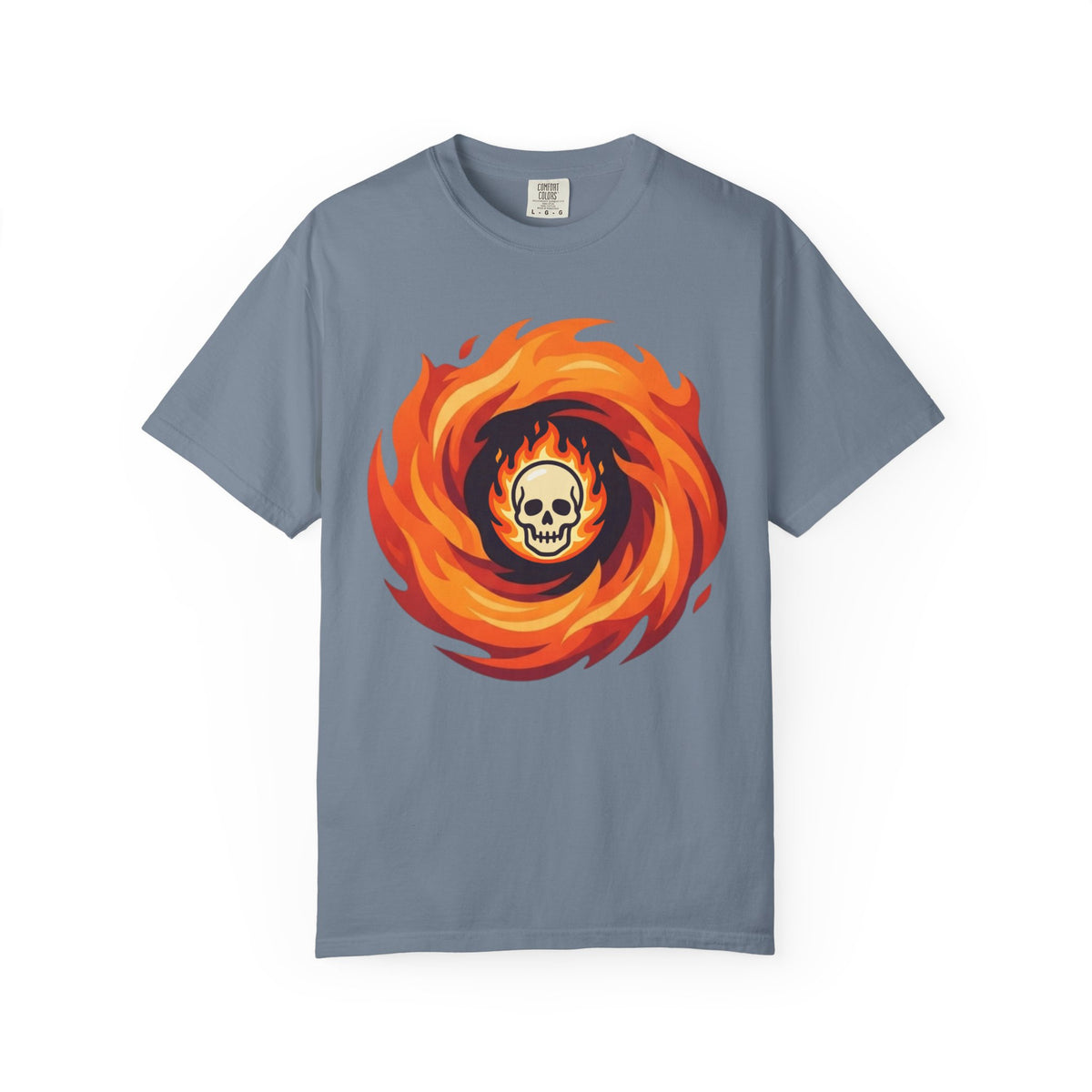Color: Blue Jean | Hellfire Unisex Garment-Dyed Tee