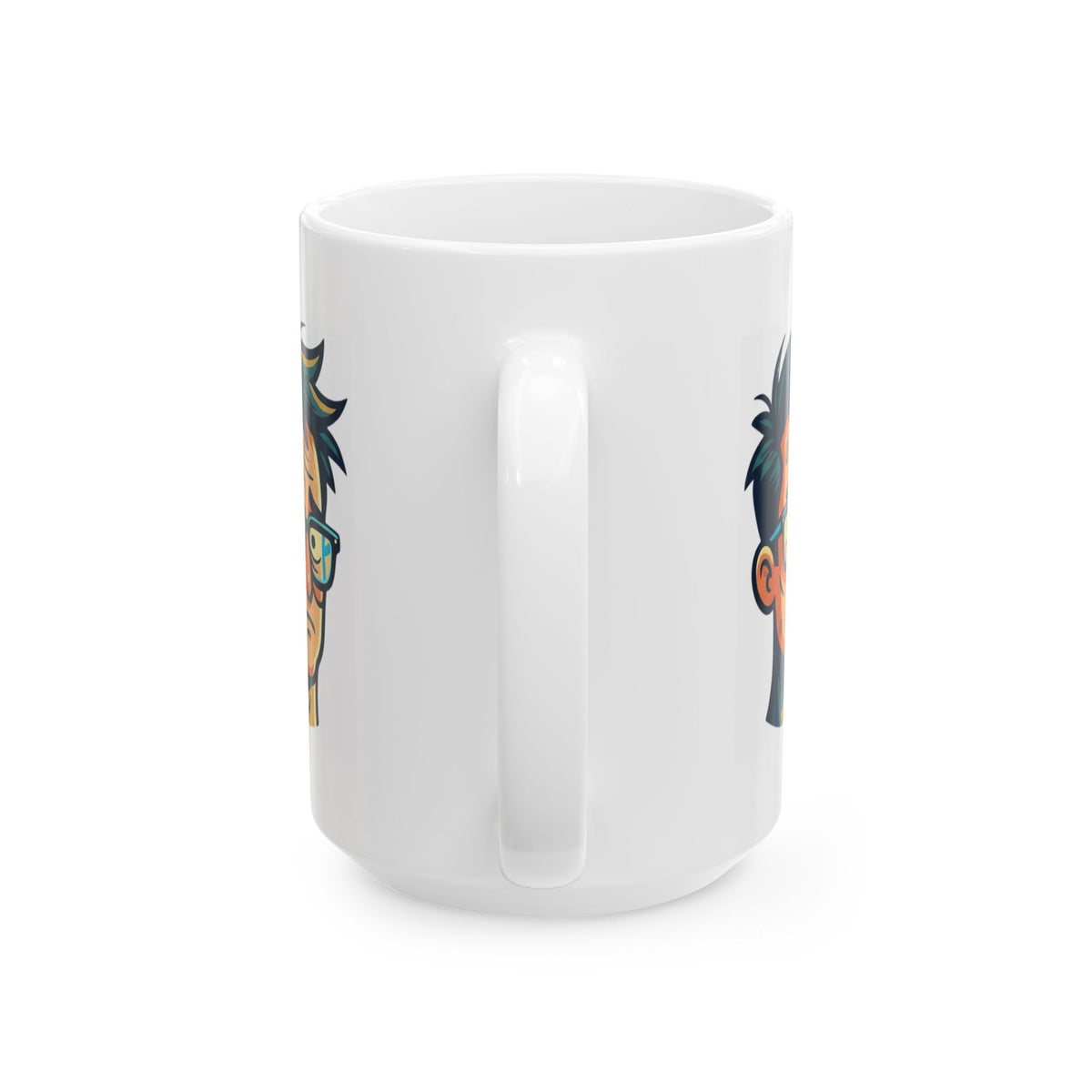 "Responsible Adult Costume" White Ceramic Mug — Graphic