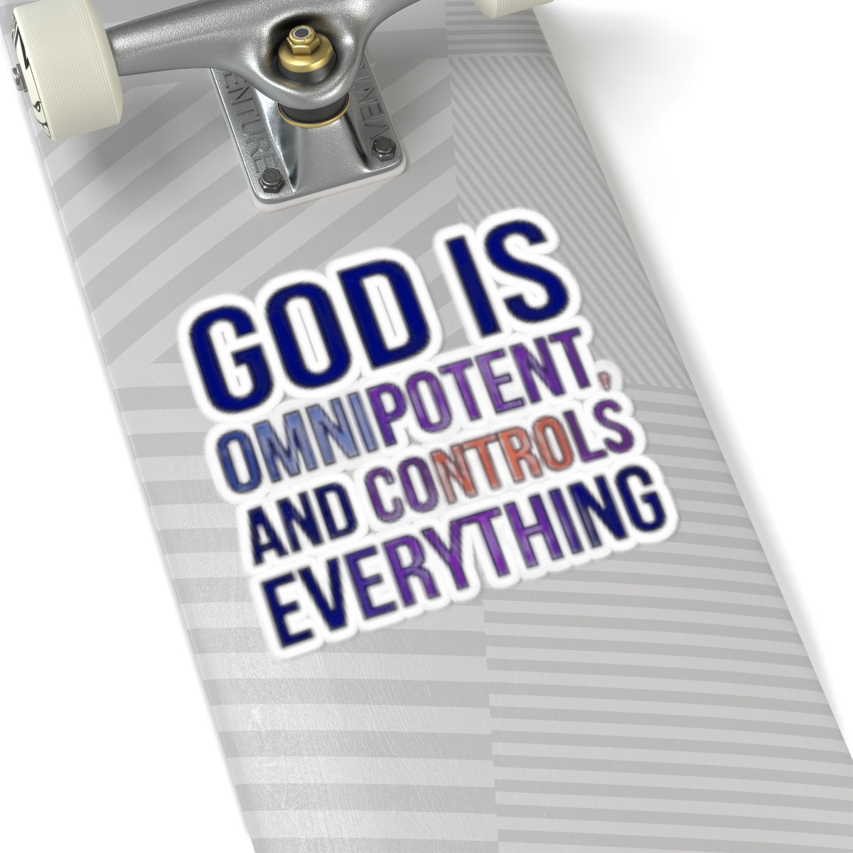 "God Controls Everything" Sticker