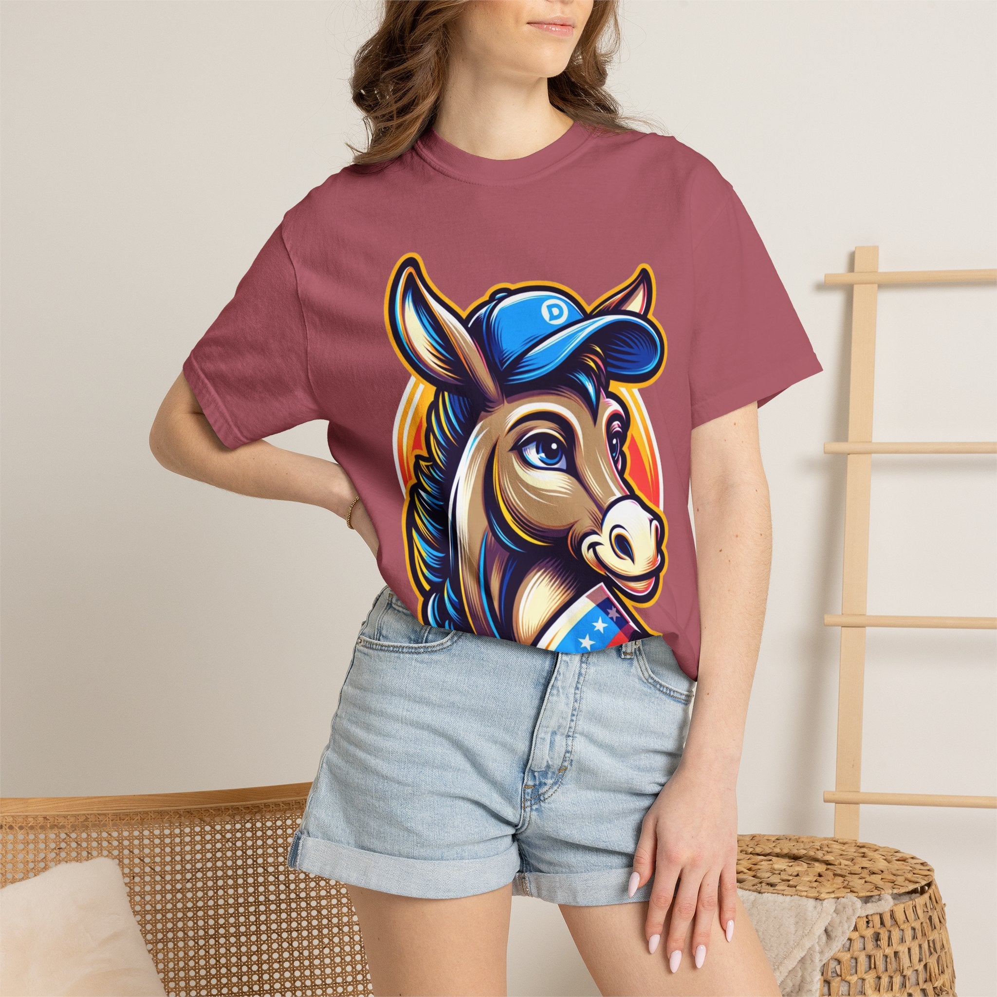 "The Party Animal (Vibrant Edition)" Unisex Garment-Dyed T-shirt