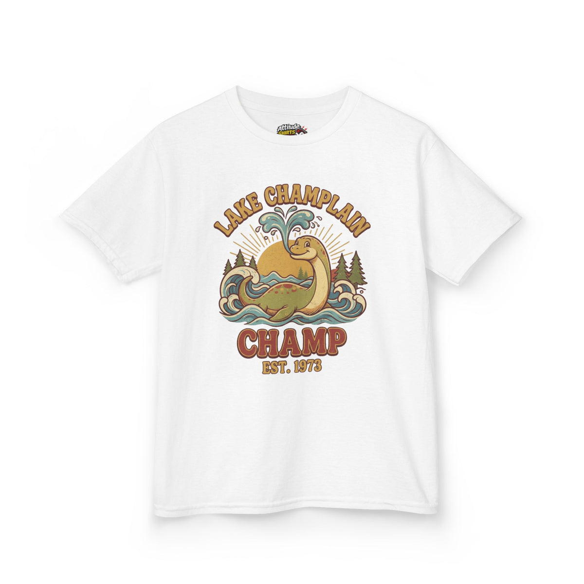 Color: White | Champ (Lake Champlain) Kids Tee