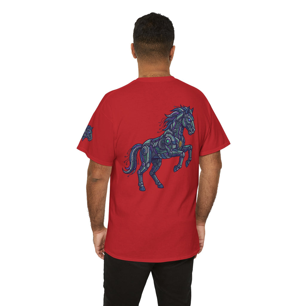 "Cyber Mustang" Premium Graphic Tee