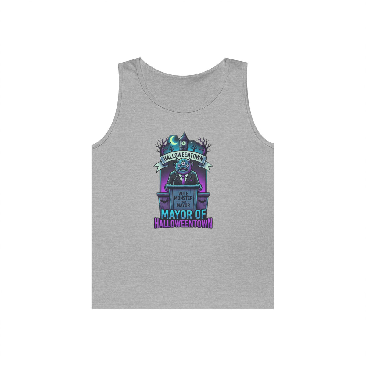 Color: Sport Grey | Mayor Of Halloweentown Tank Top