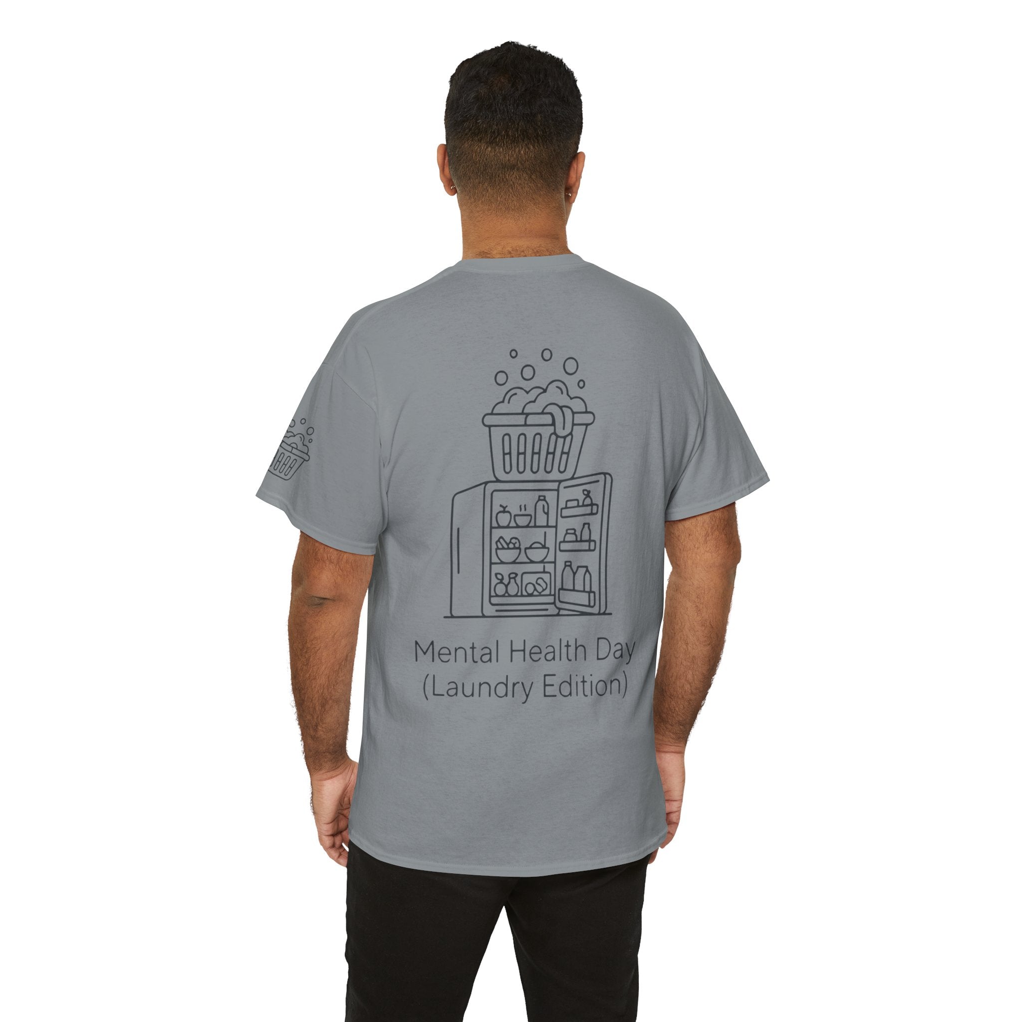"Mental Health Day - Laundry Edition" Premium Graphic Tee