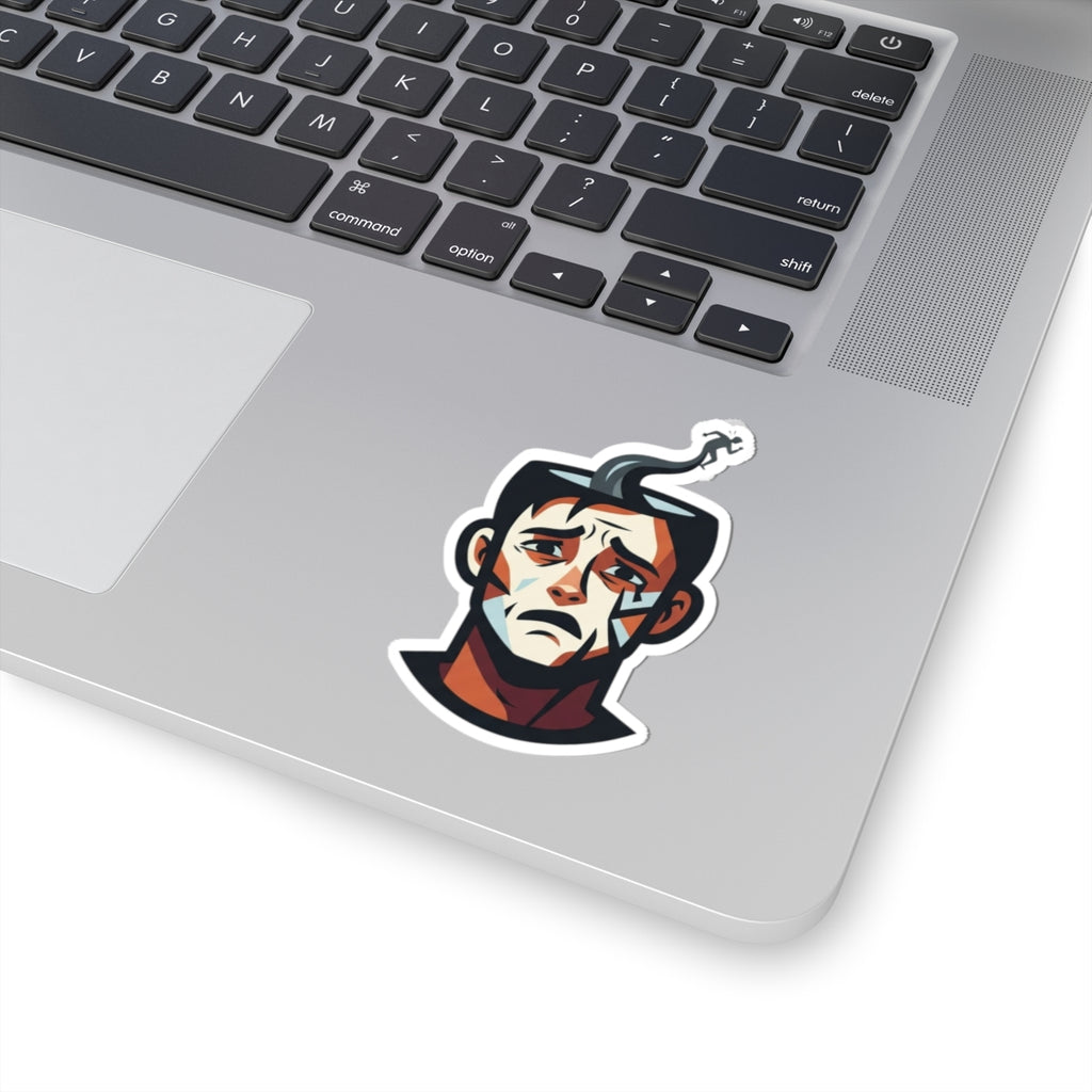 "Therapy Needed" Sticker