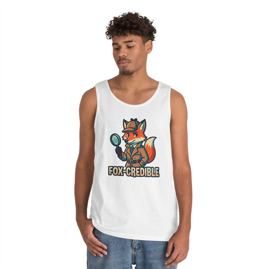 Color: White | Fox Credible Tank Top