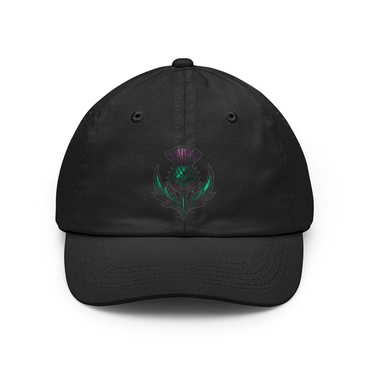 "Stained Glass Floral" Dad Hat — -C