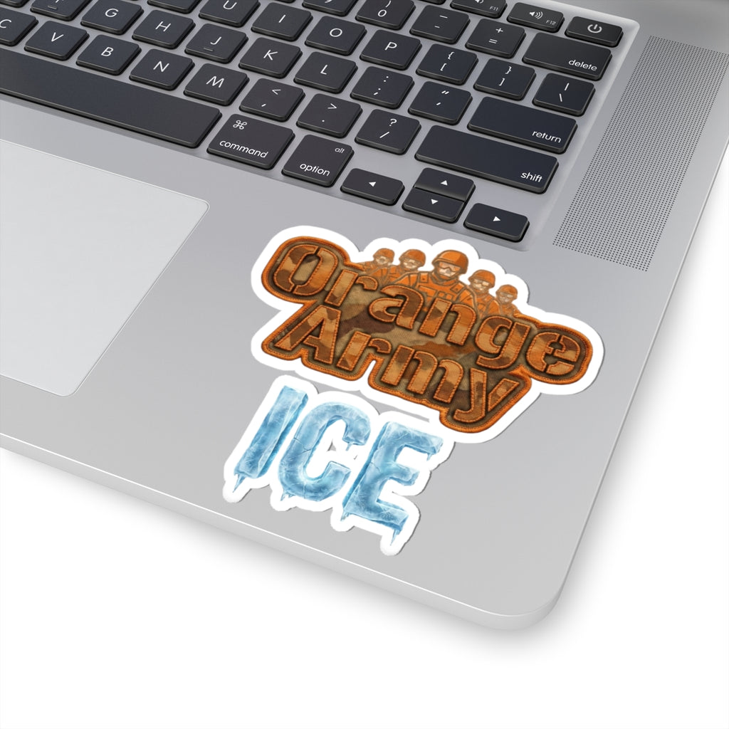 Cold-Blooded Infantry | Kiss-Cut Sticker — AttitudeShirts
