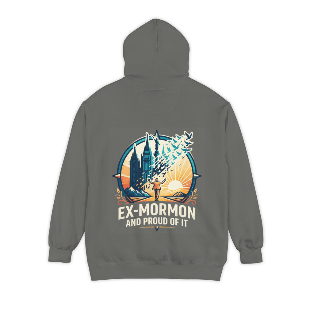 "Ex Mormon" Garment-Dyed Hoodie