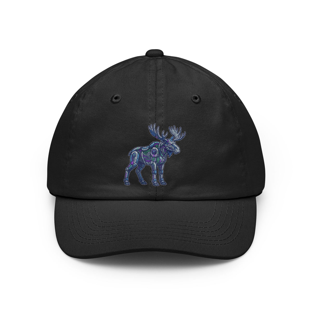 Color: Black | Cyber Moose Dad Hat