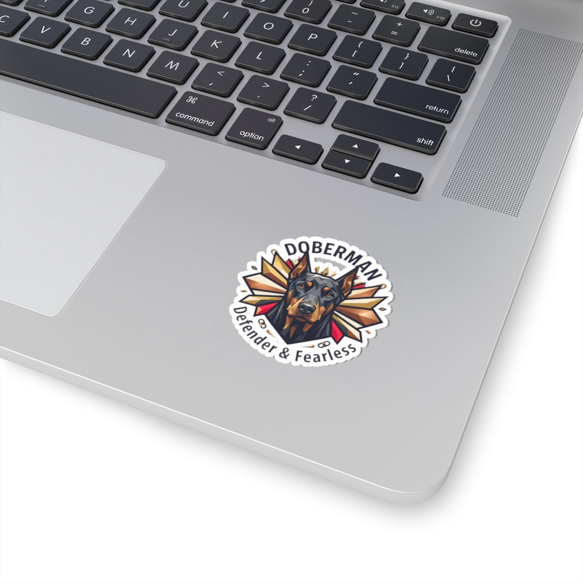"Doberman Defender" Sticker — Main