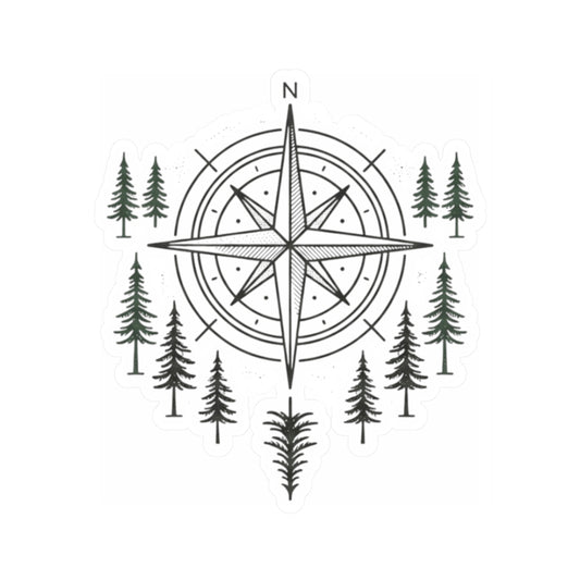 "Compass" Sticker