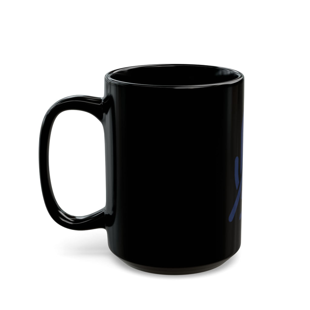 "I'm Sorry I Was On Mute" Black Ceramic Mug — Graphic