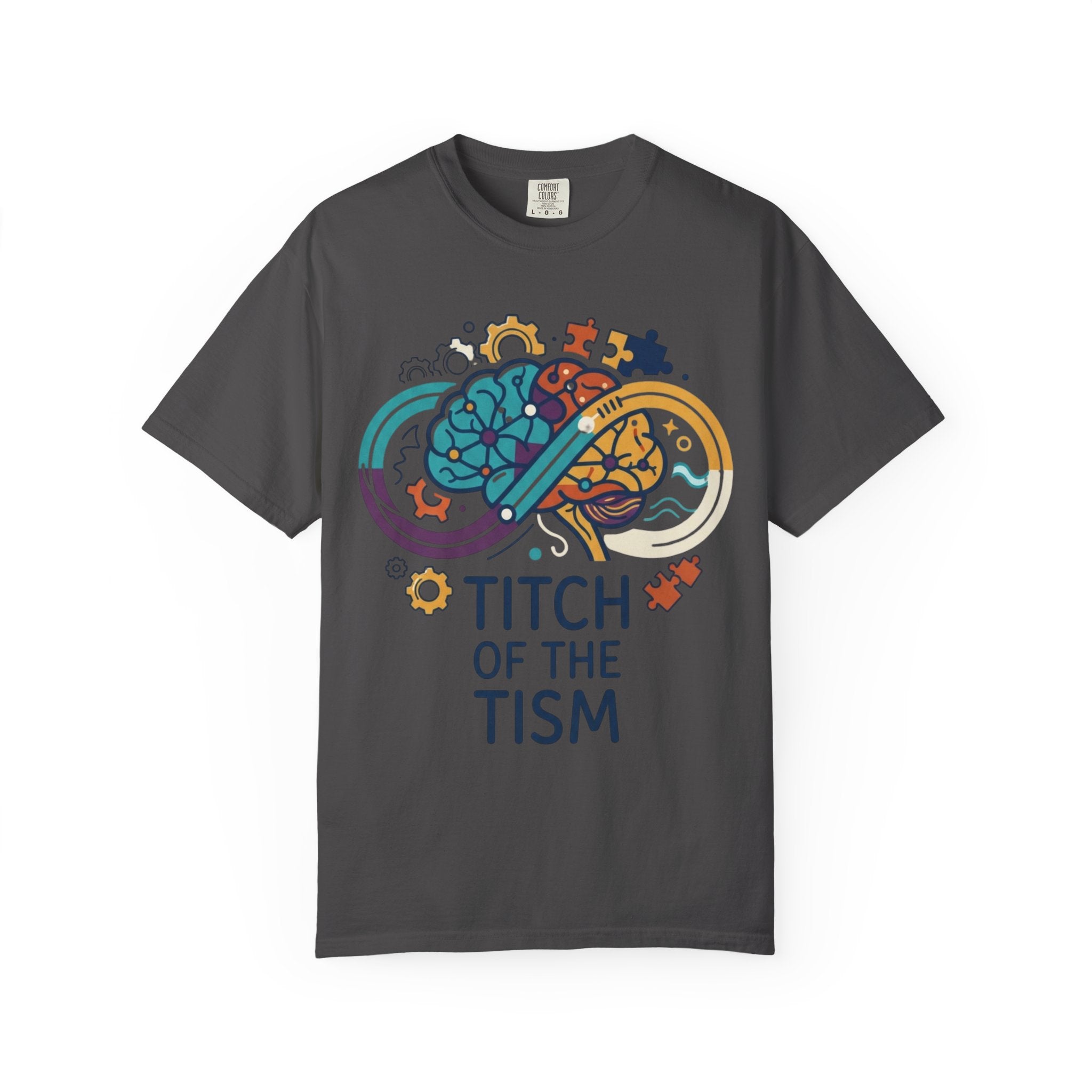 "Titch of the Tism" Unisex Garment-Dyed Tee