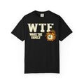 WTF (Wake The Family) - Because Mornings Are Hell | Garment-Dyed Tee — AttitudeShirts