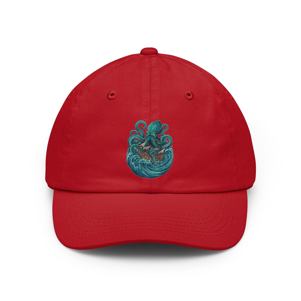 Color: Red | The Kraken (Norse-Global Maritime) Dad Hat