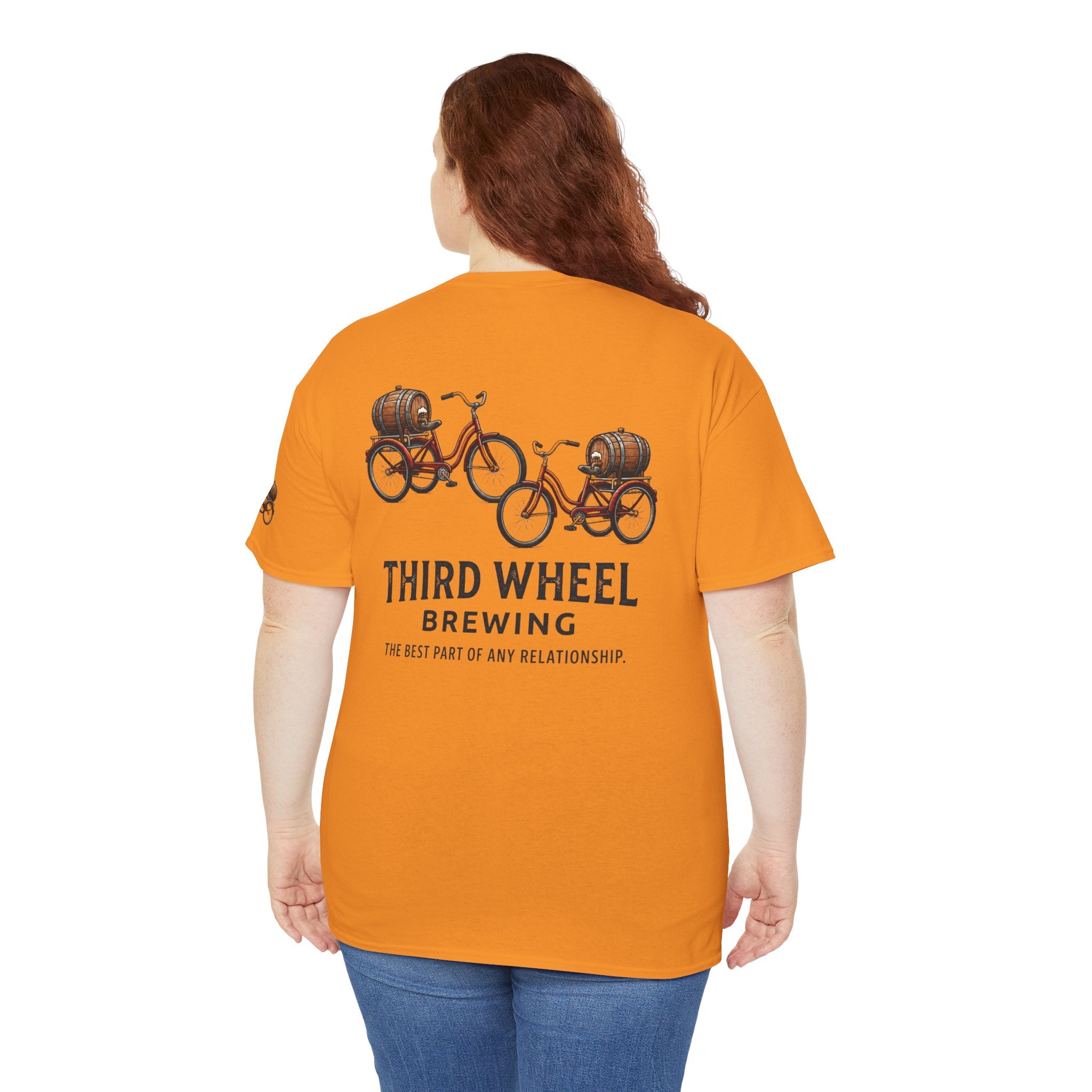 "Third Wheel Brewing" Premium Graphic Tee