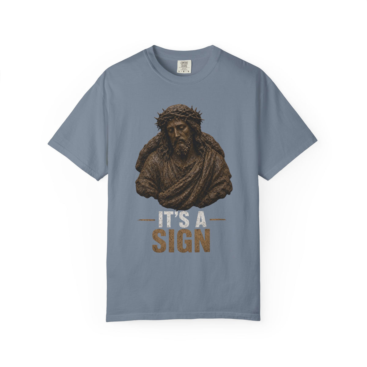 "Good Book Series It's a Sign" Unisex Garment-Dyed Tee